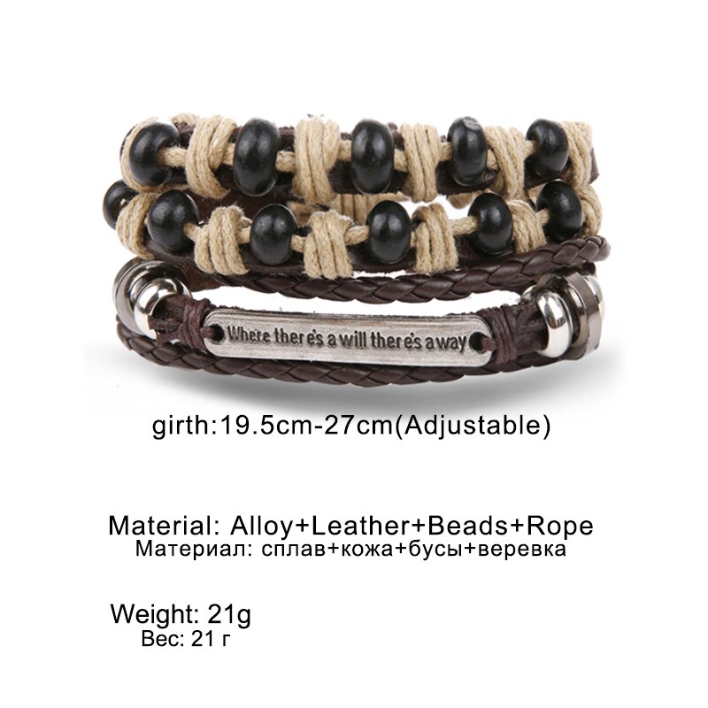 Victoriasvogue Punk Dragon Leather Charms Bracelet Beads Bracelets For Women Men Accessoires Snap Button Jewelry Bangles Boyfriend Gift