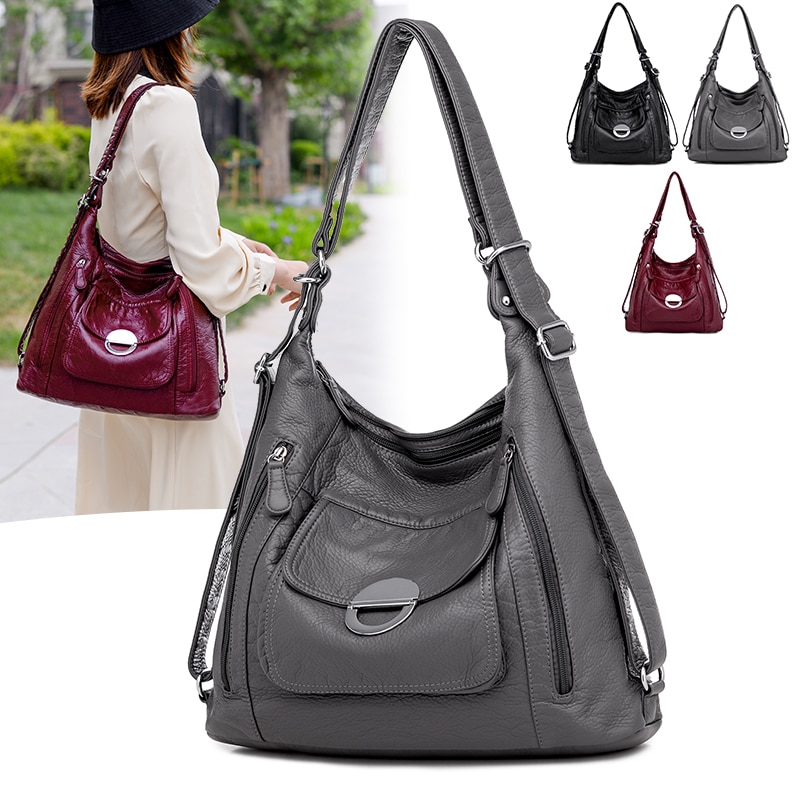 Victorias vogue Hot Soft Leather Luxury Handbags Women Bags Designer ...