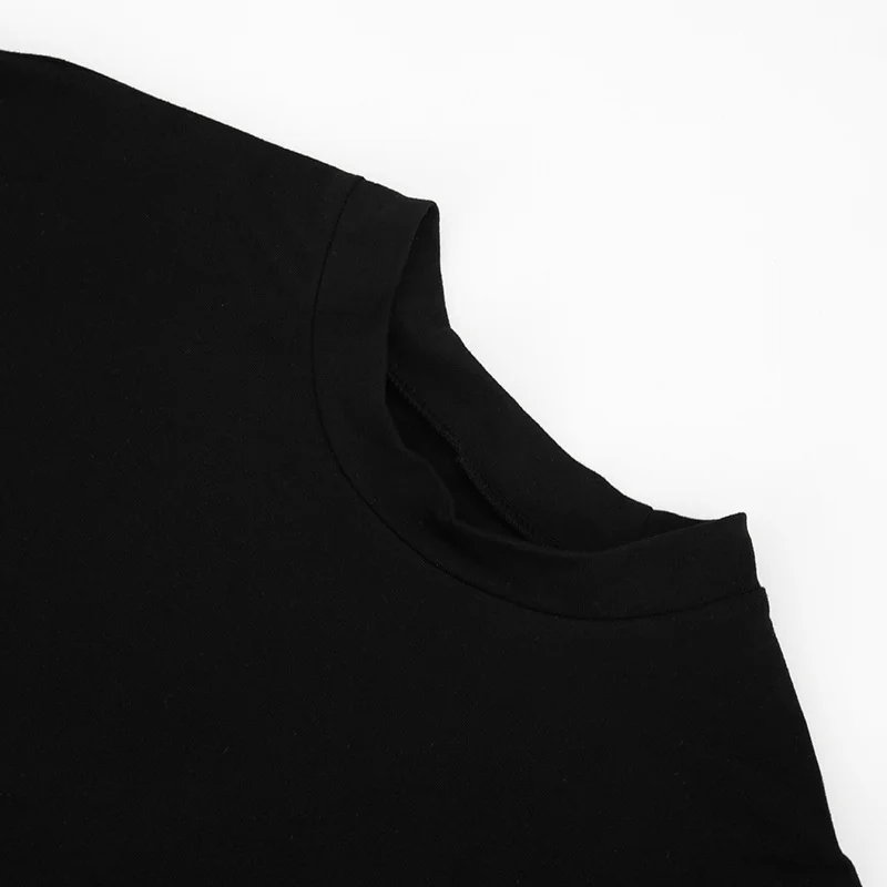 Victoria's Vogue Short Sleeve Ruched Sexy Mini Dress Women Elegant Black Metal Buckle Half High Neck High Waist Bodycon Club Dress Victoria's Vogue Short Sleeve Ruched Sexy Mini Dress Women Elegant Black Metal Buckle Half High Neck High Waist Bodycon Club Dress