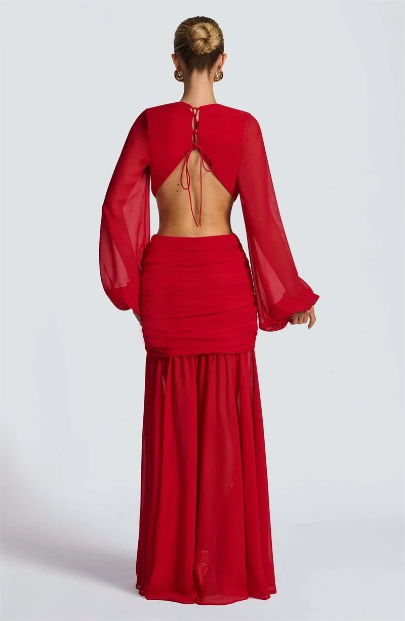 Victoria's Vogue Leopard Print Long Sleeve Sexy Maxi Dress Women Fashion Hollow Out Backless Draped Ruched Bodycon Club Party Long Dress Victoria's Vogue Leopard Print Long Sleeve Sexy Maxi Dress Women Fashion Hollow Out Backless Draped Ruched Bodycon Club Party Long Dress
