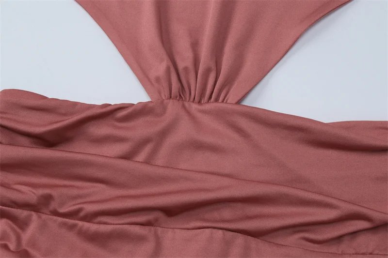 Victoria's Vogue Women Cutout Backless Sexy Maxi Dress Elegant High Neck Sleeveless Ruched Bodycon Club Party Beach Long Dress Fashion Victoria's Vogue Women Cutout Backless Sexy Maxi Dress Elegant High Neck Sleeveless Ruched Bodycon Club Party Beach Long Dress Fashion