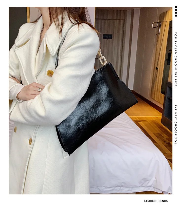 Victoria's Vogue 2026 New Design Handbags Women Shoulder Bag Soft Synthetic Leather Crossbody Large Capacity Fashion Female Underarm Bags Victoria's Vogue 2026 New Design Handbags Women Shoulder Bag Soft Synthetic Leather Crossbody Large Capacity Fashion Female Underarm Bags