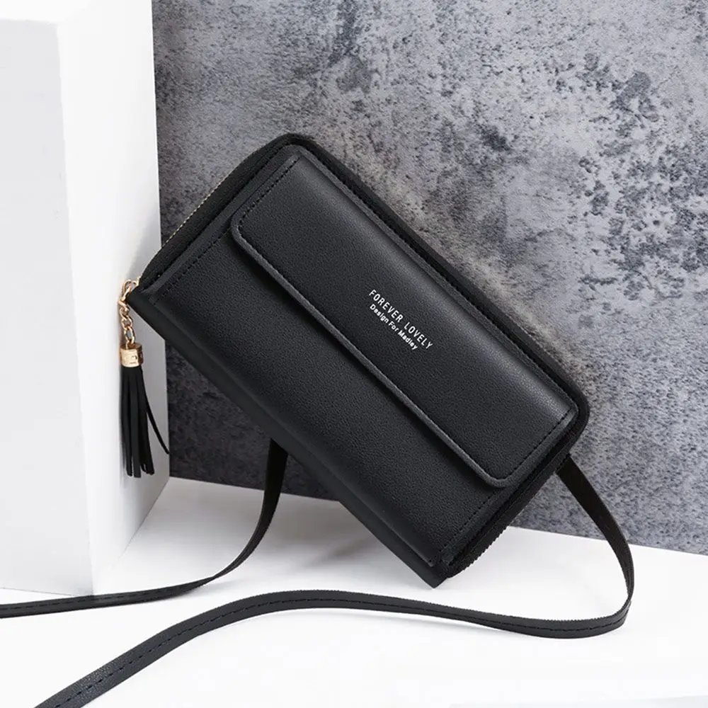 Victoria's Vogue Women Fashion Shoulder Strap Bag Tassel Handbags Long Wallet Cell Phone Bag Multifunction Crossbody Bag Small Card Holder Victoria's Vogue Women Fashion Shoulder Strap Bag Tassel Handbags Long Wallet Cell Phone Bag Multifunction Crossbody Bag Small Card Holder