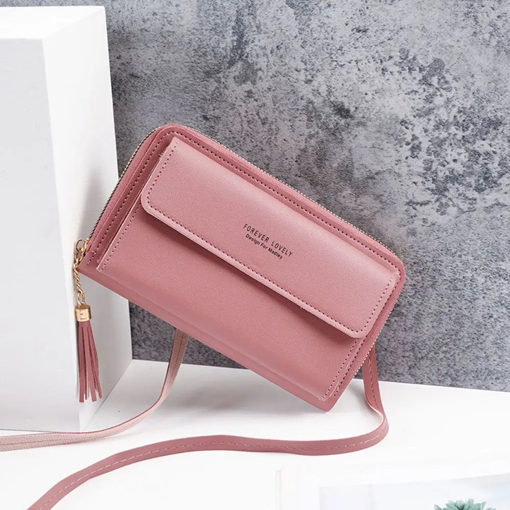 Victoria's Vogue Women Fashion Shoulder Strap Bag Tassel Handbags Long Wallet Cell Phone Bag Multifunction Crossbody Bag Small Card Holder Victoria's Vogue Women Fashion Shoulder Strap Bag Tassel Handbags Long Wallet Cell Phone Bag Multifunction Crossbody Bag Small Card Holder