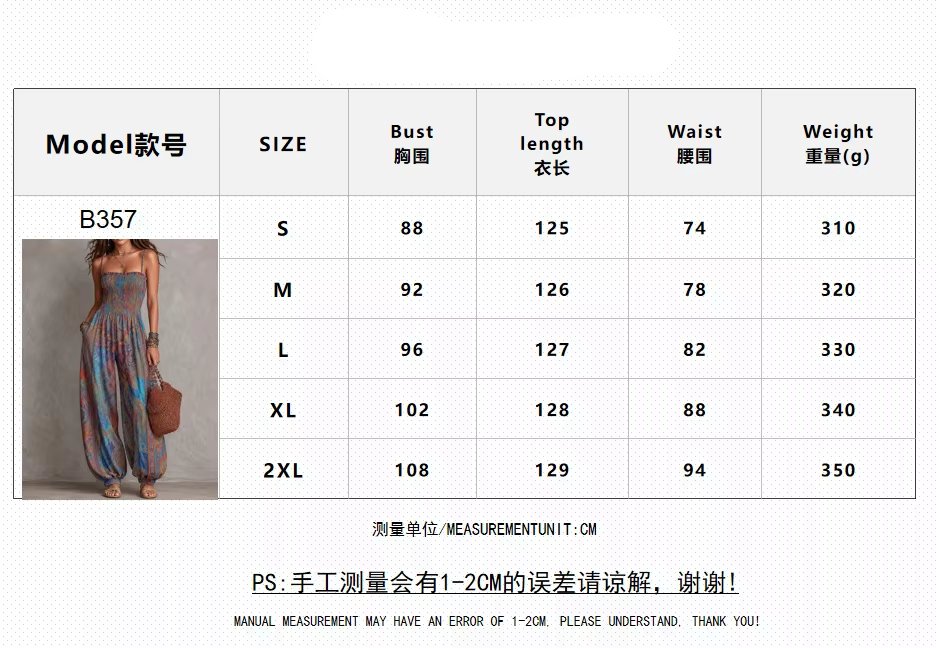 Victoria's Vogue Sexy Sleeveless Backless Jumpsuit Women's 2026 Summer Boho Wide Leg Printed Loose Long Pants Jumpsuits Vacation Party Clothing