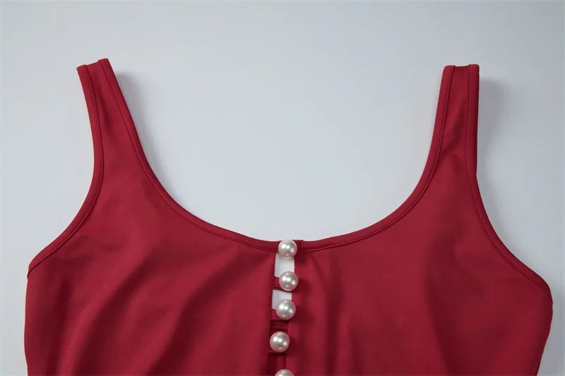 Victorias Vogue Women Sexy Maxi Dress Sleeveless Spaghetti Strap Pearl Button Decor Bodycon Dress Backless Elegant Evening Party Dress Victorias Vogue Women Sexy Maxi Dress Sleeveless Spaghetti Strap Pearl Button Decor Bodycon Dress Backless Elegant Evening Party Dress