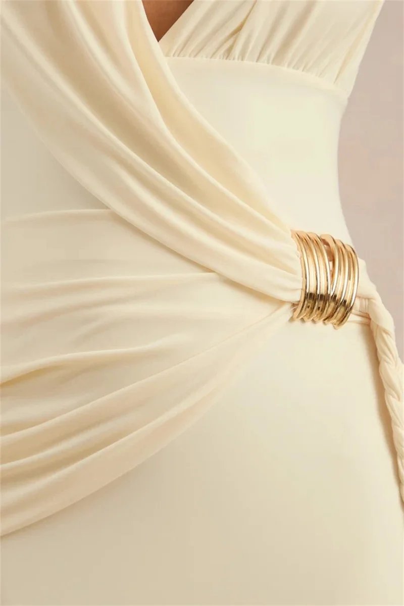 Victorias Vogue Women Deep V Neck Sleeveless Sexy Maxi Dress Wrap Ruched Bodycon Long Dress Elegant Evening Club Party Formal Gown Victorias Vogue Women Deep V Neck Sleeveless Sexy Maxi Dress Wrap Ruched Bodycon Long Dress Elegant Evening Club Party Formal Gown