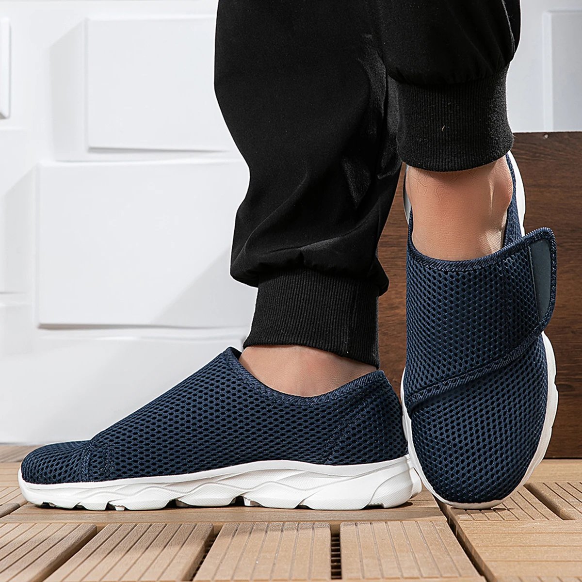 Victoria'S Vogue New Casual Orthopedics Wide Feet Swollen Shoes Thumb Eversion Adjusting Soft Comfortable Diabetic Shoe Walking Shoes