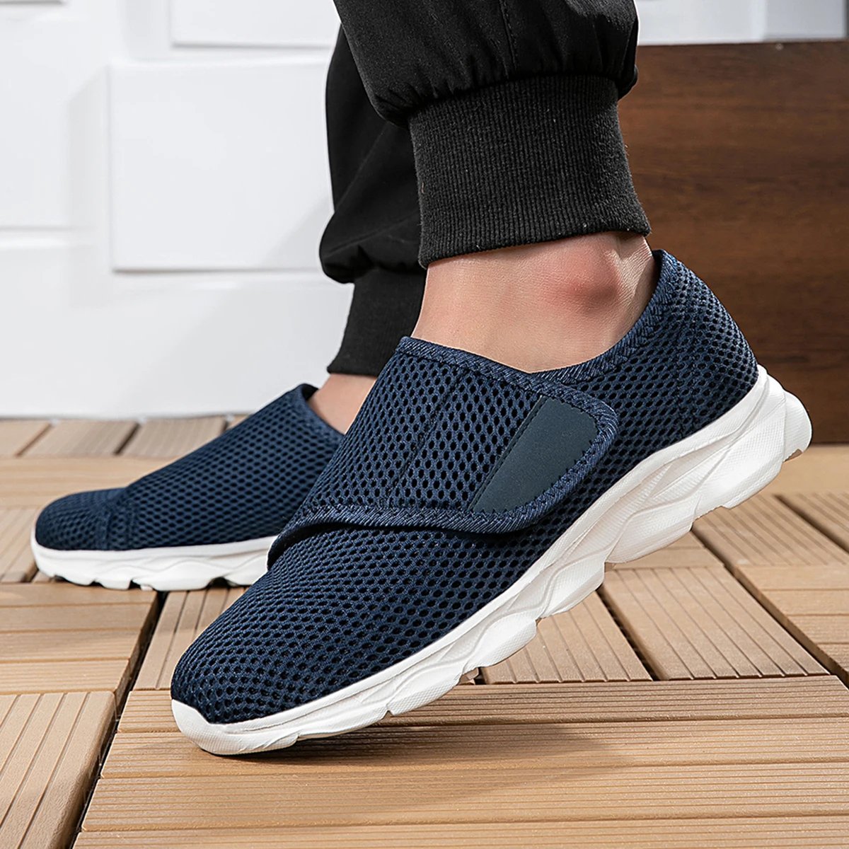 Victoria'S Vogue New Casual Orthopedics Wide Feet Swollen Shoes Thumb Eversion Adjusting Soft Comfortable Diabetic Shoe Walking Shoes