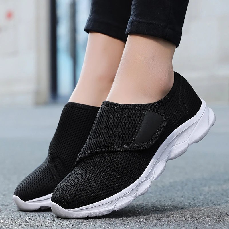 Victoria'S Vogue New Casual Orthopedics Wide Feet Swollen Shoes Thumb Eversion Adjusting Soft Comfortable Diabetic Shoe Walking Shoes