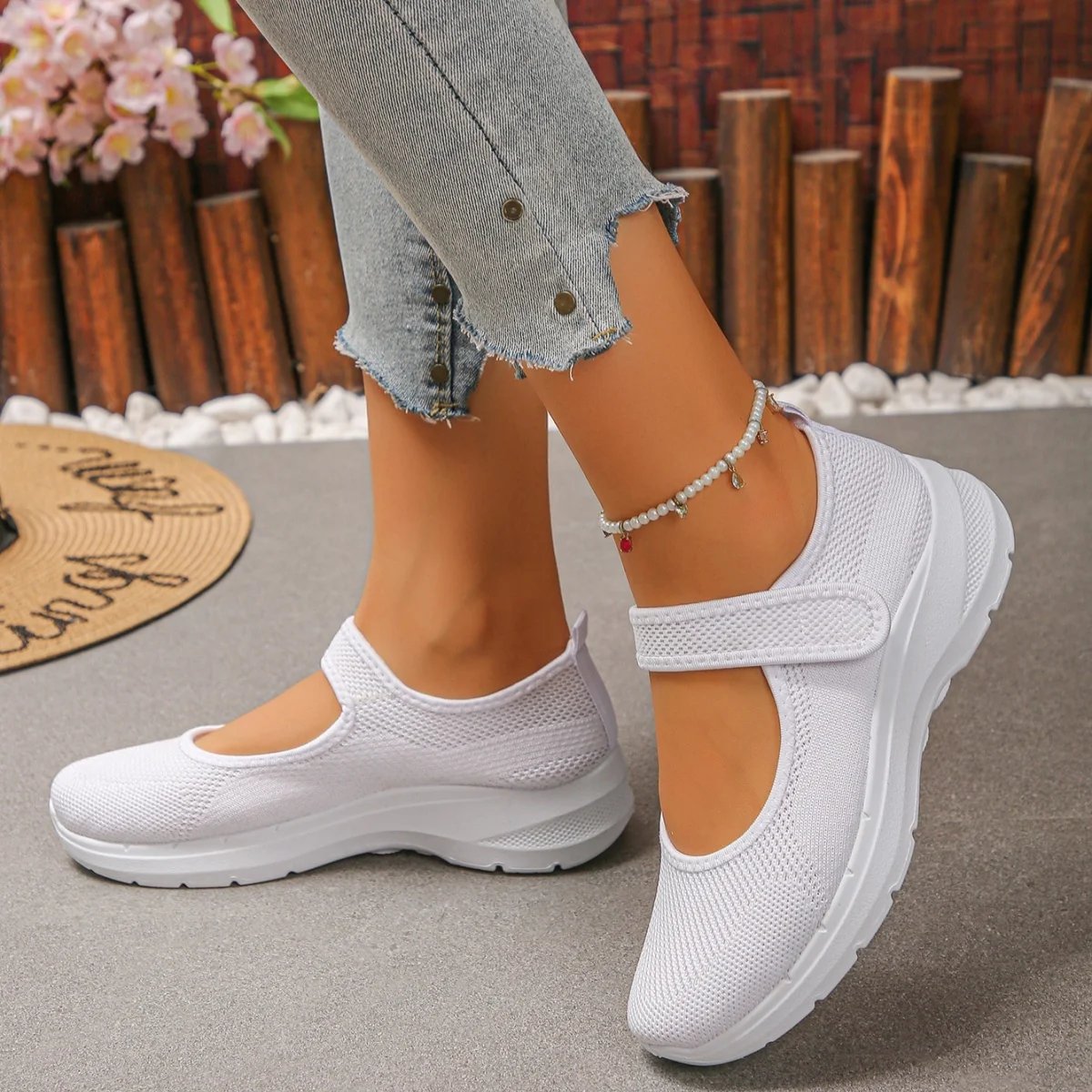 Victoria'S Vogue *Fashionable Thick Soled Breathable Vulcanized Shoes for Spring/autumn New Round Toe Comfortable Casual Sports Shoes for Women