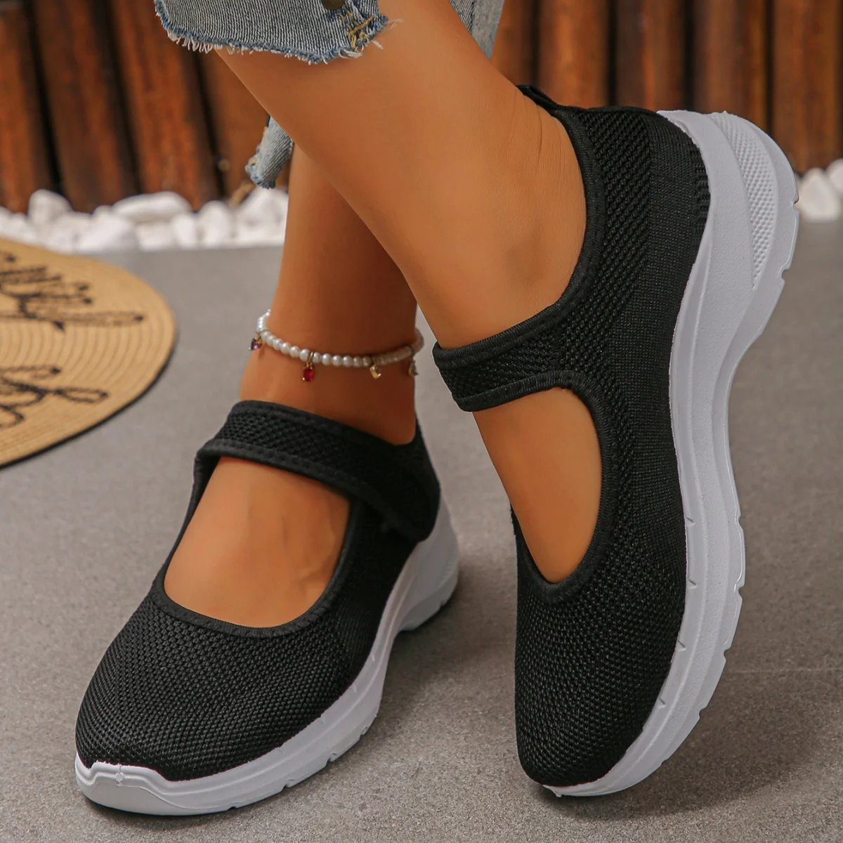Victoria'S Vogue *Fashionable Thick Soled Breathable Vulcanized Shoes for Spring/autumn New Round Toe Comfortable Casual Sports Shoes for Women