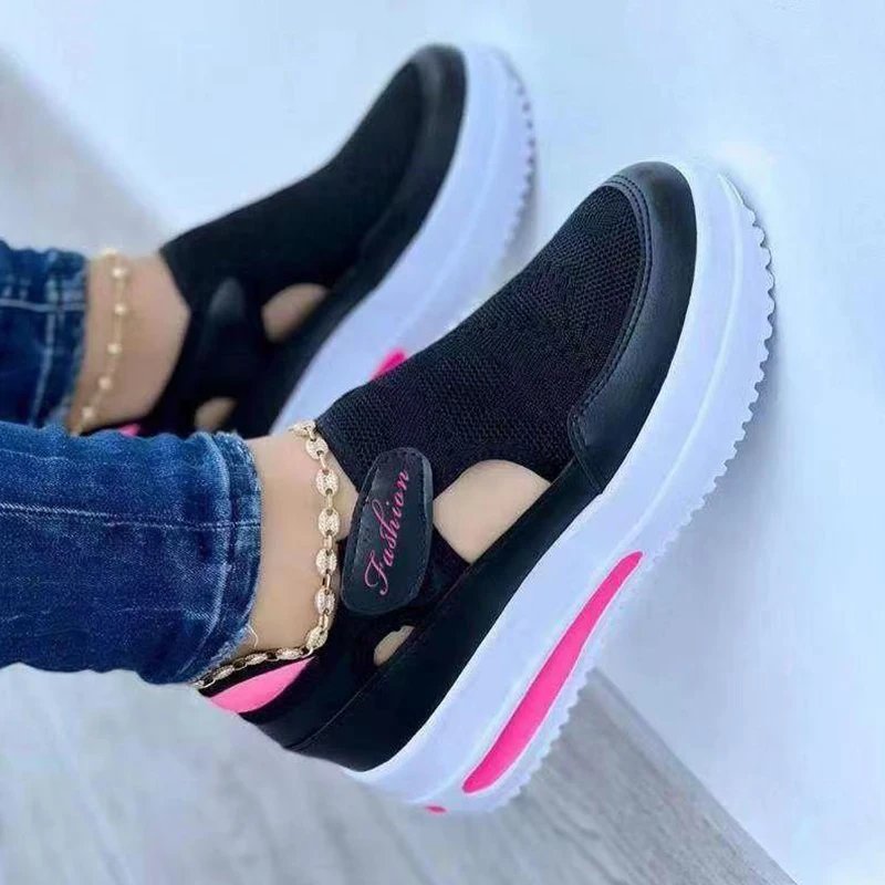 Victoria's Vogue Red Casual Shoes, WOMEN'S Breathable Fashion Brand, Summer WOMEN'S Sandals Platform, Vulcanized Shoes, WOMEN'S New Sports Shoes