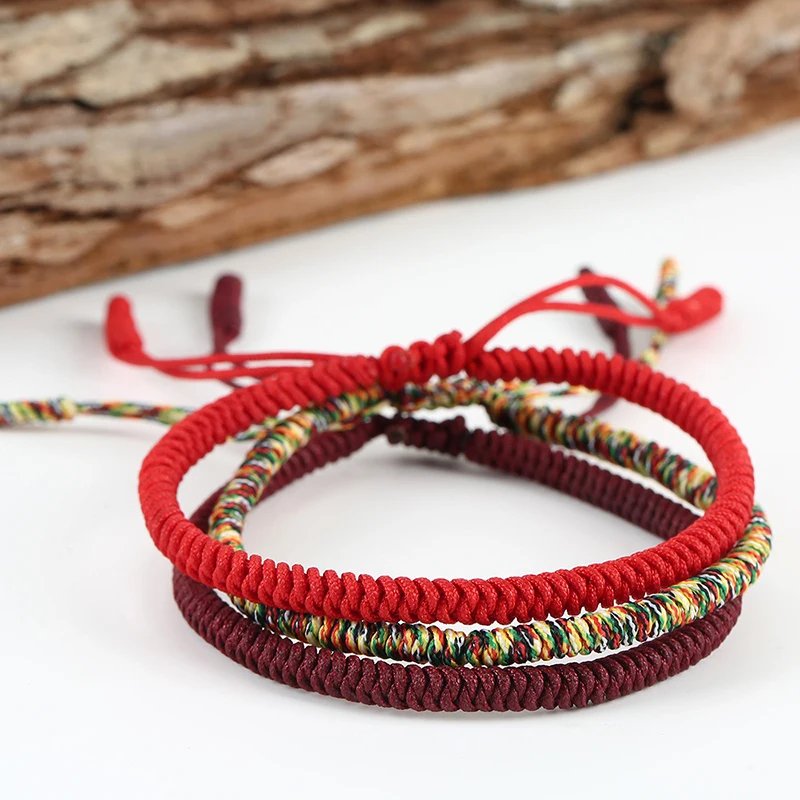 Victoria'S Vogue New Lucky Red String Bracelet Men Women Tibetan Buddha Prayer Handmade Yoga Prayer Rope thread Bracelet Size Adjustable Victoria'S Vogue New Lucky Red String Bracelet Men Women Tibetan Buddha Prayer Handmade Yoga Prayer Rope thread Bracelet Size Adjustable