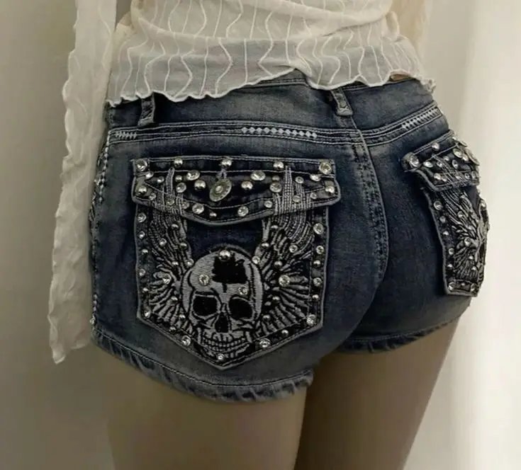 Victoria's Vogue Fashionable Necessary Trend Dressing Up Classic Mini Shorts Women's High Waisted Personality Hot Sexy Denim Shorts Baggy Shorts Victoria's Vogue Fashionable Necessary Trend Dressing Up Classic Mini Shorts Women's High Waisted Personality Hot Sexy Denim Shorts Baggy Shorts