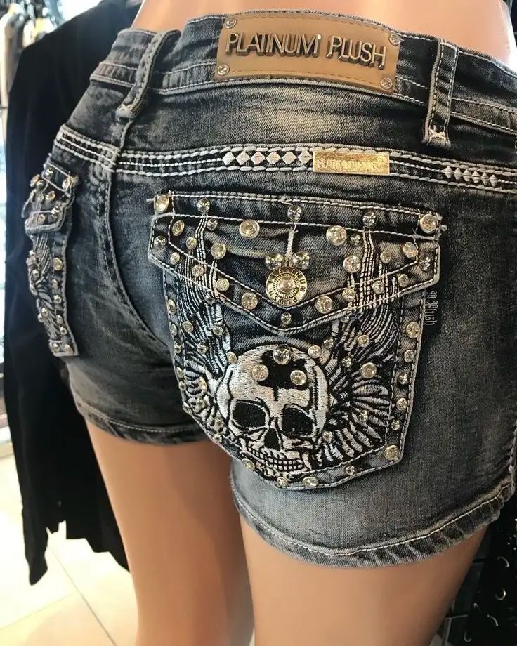 Victoria's Vogue Fashionable Necessary Trend Dressing Up Classic Mini Shorts Women's High Waisted Personality Hot Sexy Denim Shorts Baggy Shorts Victoria's Vogue Fashionable Necessary Trend Dressing Up Classic Mini Shorts Women's High Waisted Personality Hot Sexy Denim Shorts Baggy Shorts