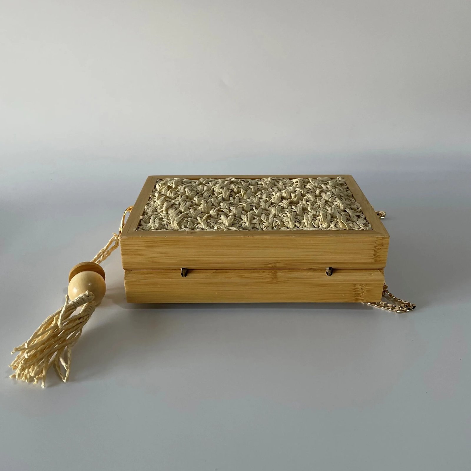 Victoria's Vogue 2023 Summer Beach Bamboo Tassel Straw Woven Bag Cross-body Single Shoulder Beach Handag Rattan Rope Square Chain Strap Box Victoria's Vogue 2023 Summer Beach Bamboo Tassel Straw Woven Bag Cross-body Single Shoulder Beach Handag Rattan Rope Square Chain Strap Box