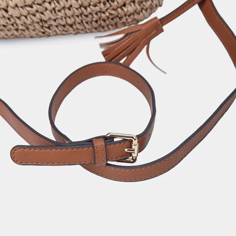 Victoria'S Vogue Fashion Large Capacity Straw Women's Shoulder Bags Designer Straw Handbag Summer Handmade Woven Bucket Tote Bag Beach Travel Bag Victoria'S Vogue Fashion Large Capacity Straw Women's Shoulder Bags Designer Straw Handbag Summer Handmade Woven Bucket Tote Bag Beach Travel Bag