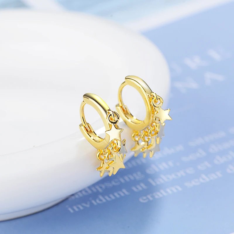 Victoria's Vogue Trendy Bohemia Hoop Earrings Star Flash Geometric Charming Tassel For Women Top Quality Jewelry Hot Victoria's Vogue Trendy Bohemia Hoop Earrings Star Flash Geometric Charming Tassel For Women Top Quality Jewelry Hot