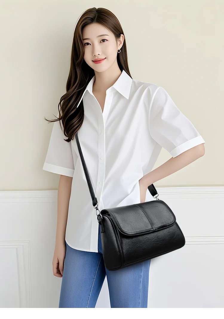 Victoria's Vogue Trendy Women's Single Shoulder Bags PU Leather Handbag Crossbody Purse Ladies Tote Bags for Work School Shopping Travel Present
