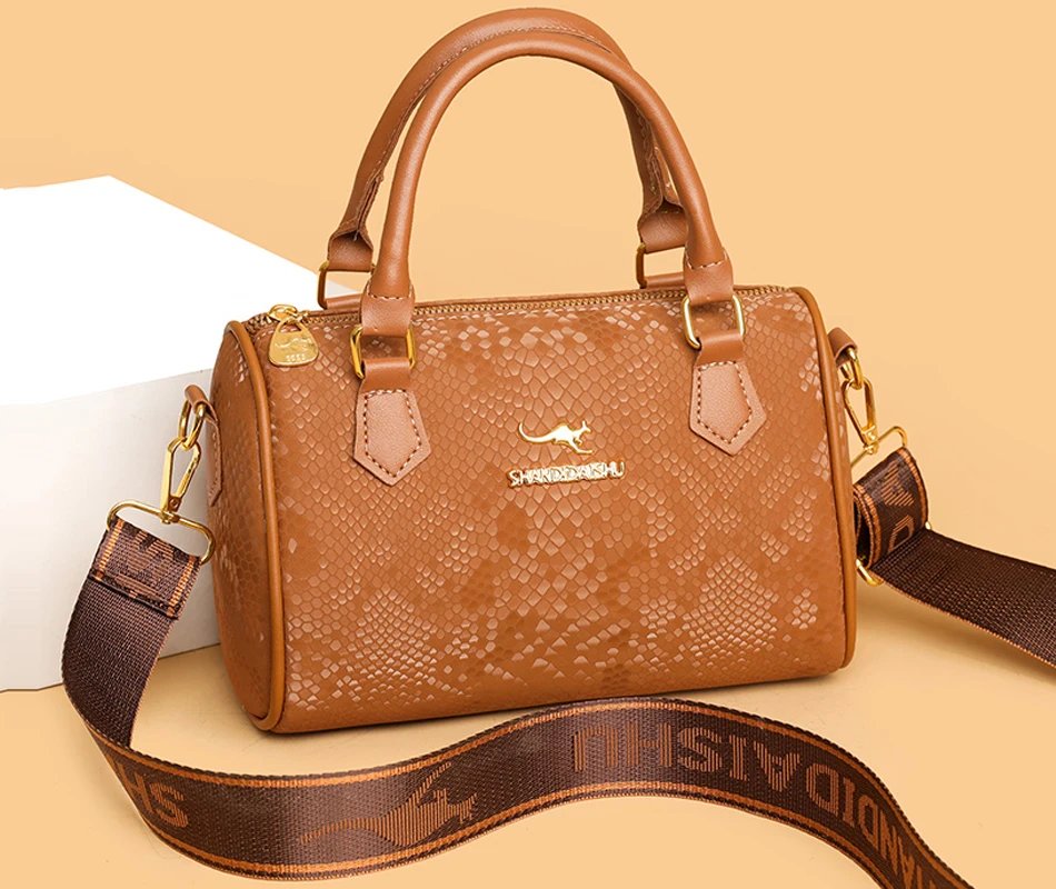 Victoria's Vogue Luxury Serpentine Handbag Women Winter New PU Leather Shoulder Bag Brands Design Handle Bag Lady Victoria's Vogue Luxury Serpentine Handbag Women Winter New PU Leather Shoulder Bag Brands Design Handle Bag Lady