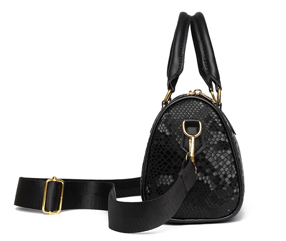 Victoria's Vogue Luxury Serpentine Handbag Women Winter New PU Leather Shoulder Bag Brands Design Handle Bag Lady Victoria's Vogue Luxury Serpentine Handbag Women Winter New PU Leather Shoulder Bag Brands Design Handle Bag Lady