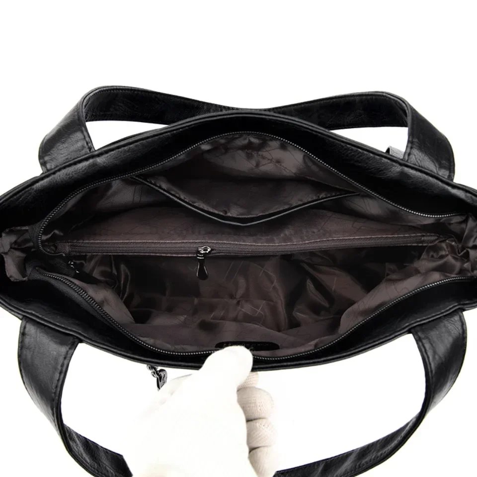 Victoria's Vogue Genuine Brand Soft Leather Ladies Handbags Luxury Designer Shoulder Bags  New Classic High Quality Crossbody Bags for Women