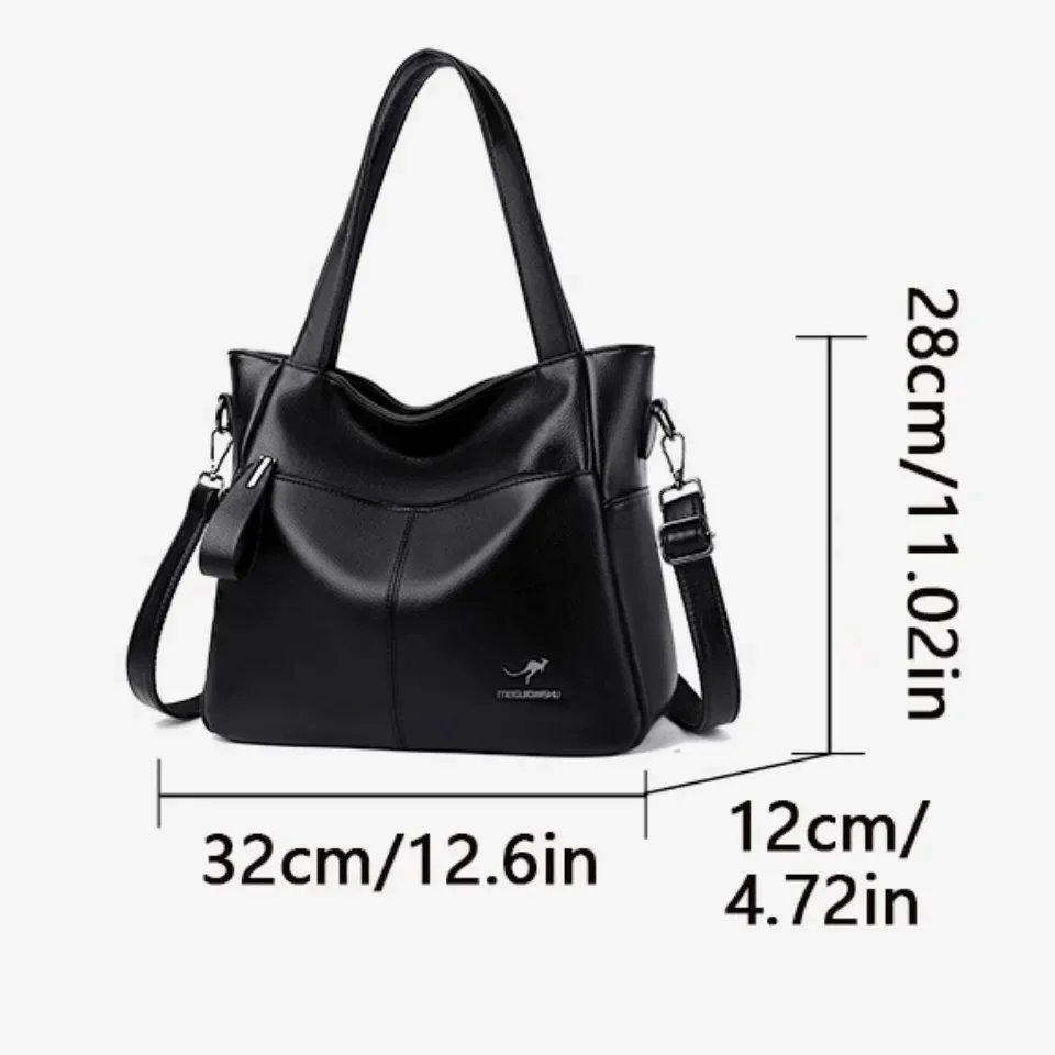 Victoria's Vogue Genuine Brand Soft Leather Ladies Handbags Luxury Designer Shoulder Bags  New Classic High Quality Crossbody Bags for Women