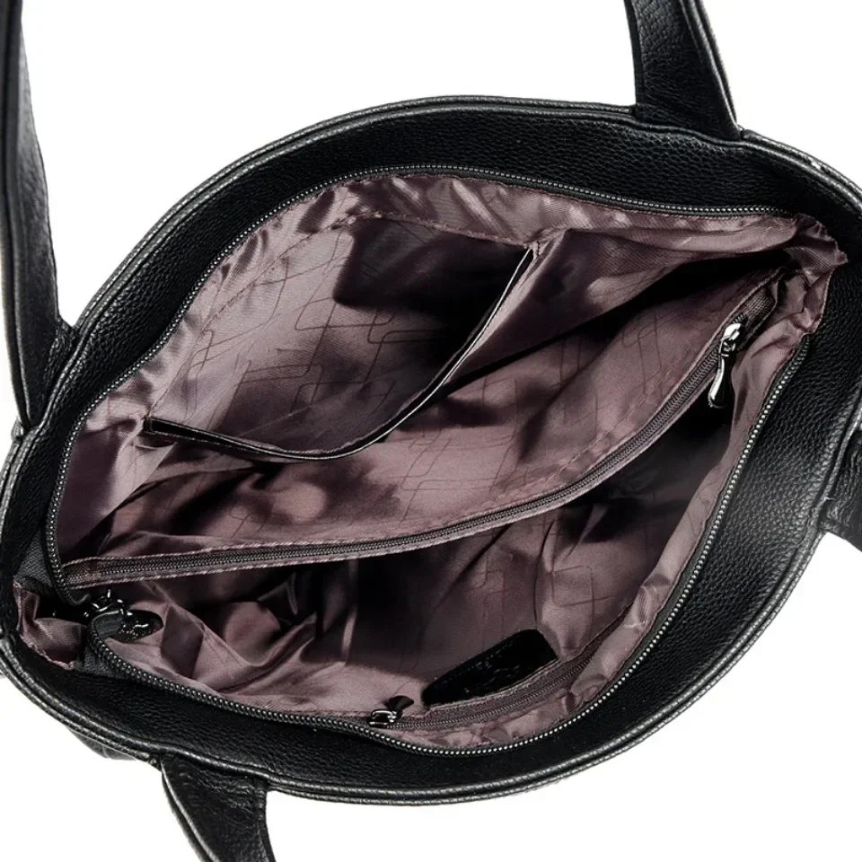 Victoria's Vogue Genuine Brand Soft Leather Ladies Handbags Luxury Designer Shoulder Bags  New Classic High Quality Crossbody Bags for Women