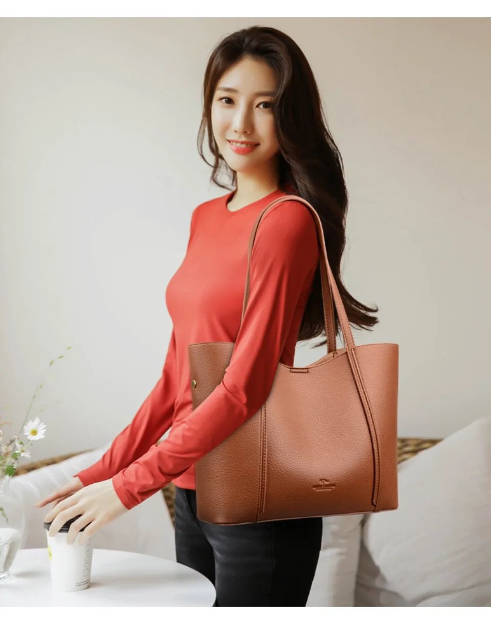 Victoria's Vogue Luxury Handbags Woman Bags Designer Big Shoulder Bags for Women's Trendy Large Capacity Ladies Leather Hand Casual Tote Bag Victoria's Vogue Luxury Handbags Woman Bags Designer Big Shoulder Bags for Women's Trendy Large Capacity Ladies Leather Hand Casual Tote Bag