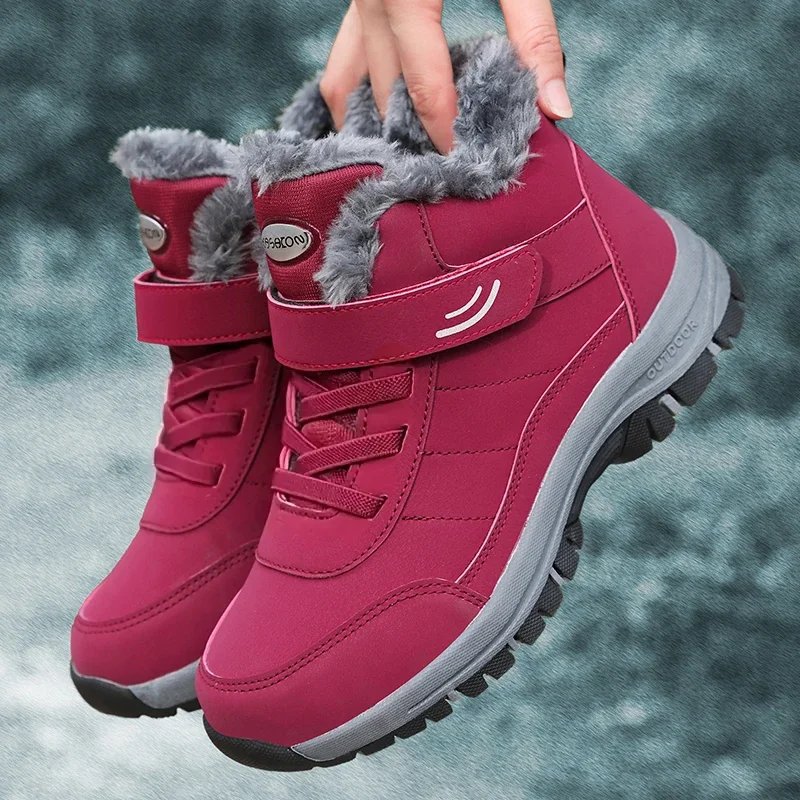 Victoria's Vogue Snow Boots for Women Casual Winter Shoes Platform Non-slip Warm Fur Ankle Boots Plush Combat Outdoor Hiking Motorcycle Boots Victoria's Vogue Snow Boots for Women Casual Winter Shoes Platform Non-slip Warm Fur Ankle Boots Plush Combat Outdoor Hiking Motorcycle Boots