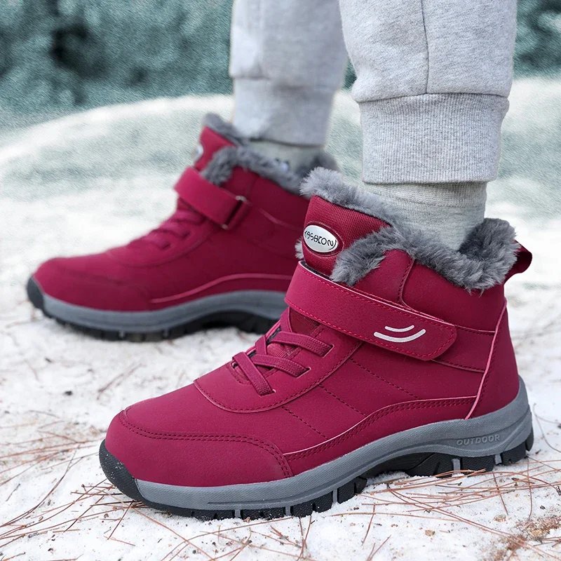 Victoria's Vogue Snow Boots for Women Casual Winter Shoes Platform Non-slip Warm Fur Ankle Boots Plush Combat Outdoor Hiking Motorcycle Boots Victoria's Vogue Snow Boots for Women Casual Winter Shoes Platform Non-slip Warm Fur Ankle Boots Plush Combat Outdoor Hiking Motorcycle Boots