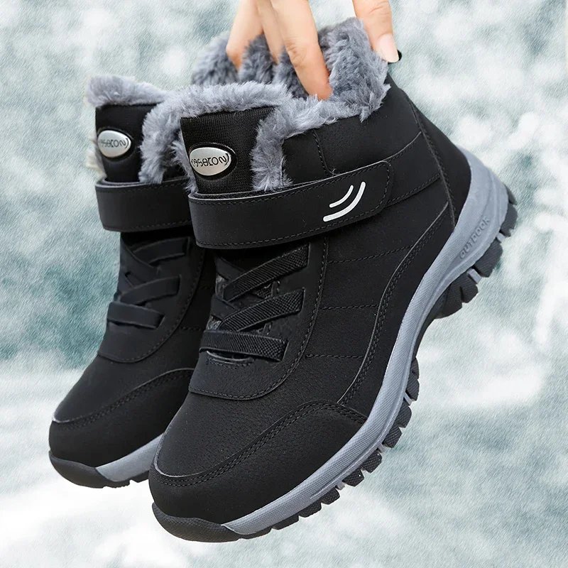 Victoria's Vogue Snow Boots for Women Casual Winter Shoes Platform Non-slip Warm Fur Ankle Boots Plush Combat Outdoor Hiking Motorcycle Boots Victoria's Vogue Snow Boots for Women Casual Winter Shoes Platform Non-slip Warm Fur Ankle Boots Plush Combat Outdoor Hiking Motorcycle Boots