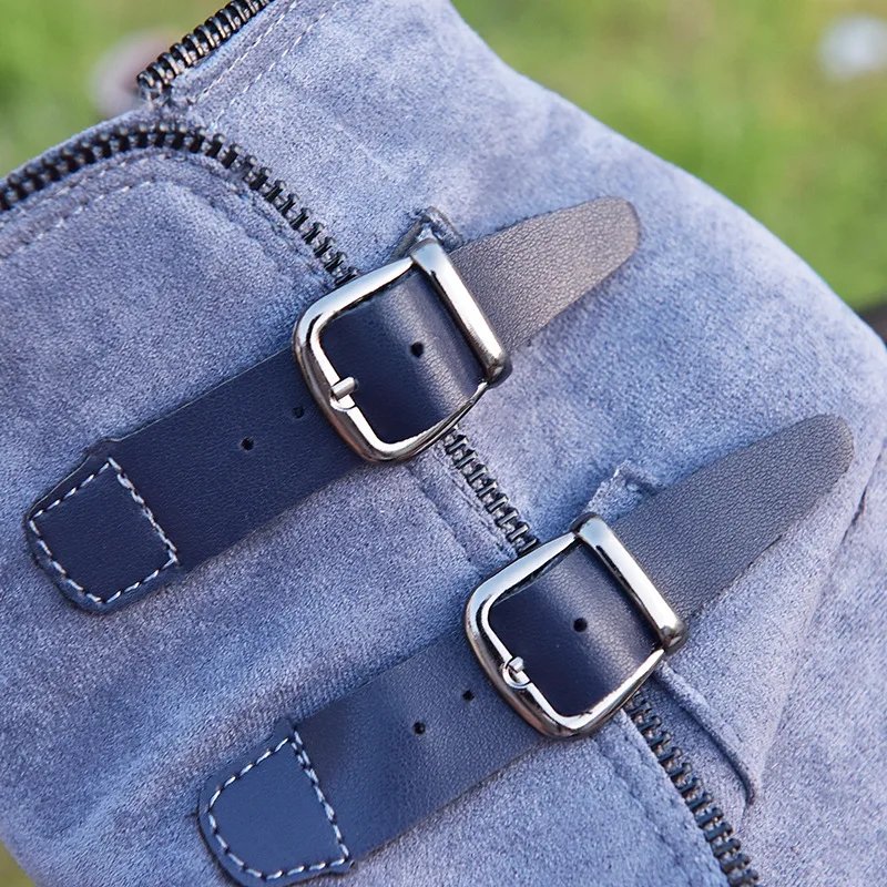 Victoria's Vogue 2025 New Women's Boots Zip Womens High Heels Suede Fashion Wedge Heels Durable Retro Women Ankle Boots Round Head Bottes Femmes Victoria's Vogue 2025 New Women's Boots Zip Womens High Heels Suede Fashion Wedge Heels Durable Retro Women Ankle Boots Round Head Bottes Femmes